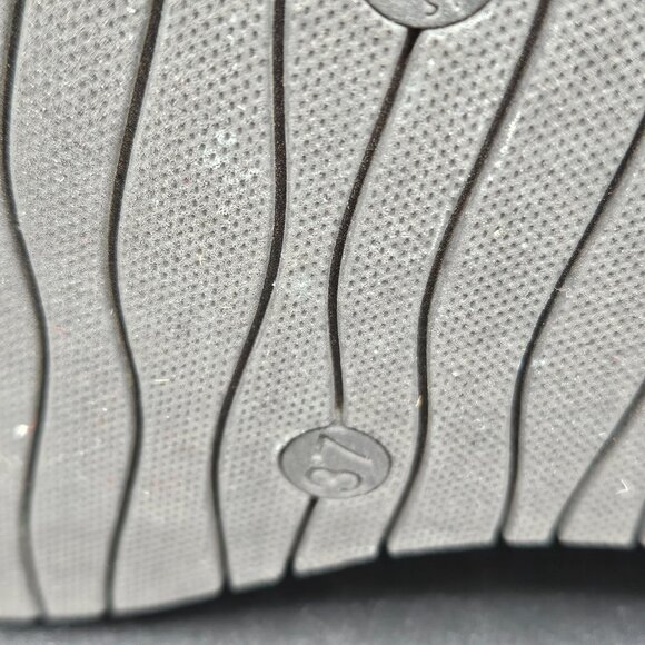 Woman's Kanna preppy academia brogue blueish metallic leather oxford sneakers 7 - Picture 8 of 8